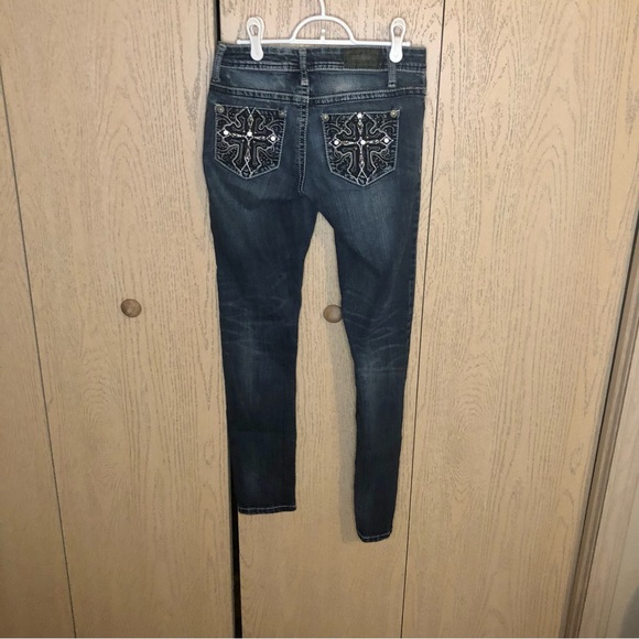 ZCO Jeans With Bling On Back Pockets Juniors 5 - Picture 11 of 15